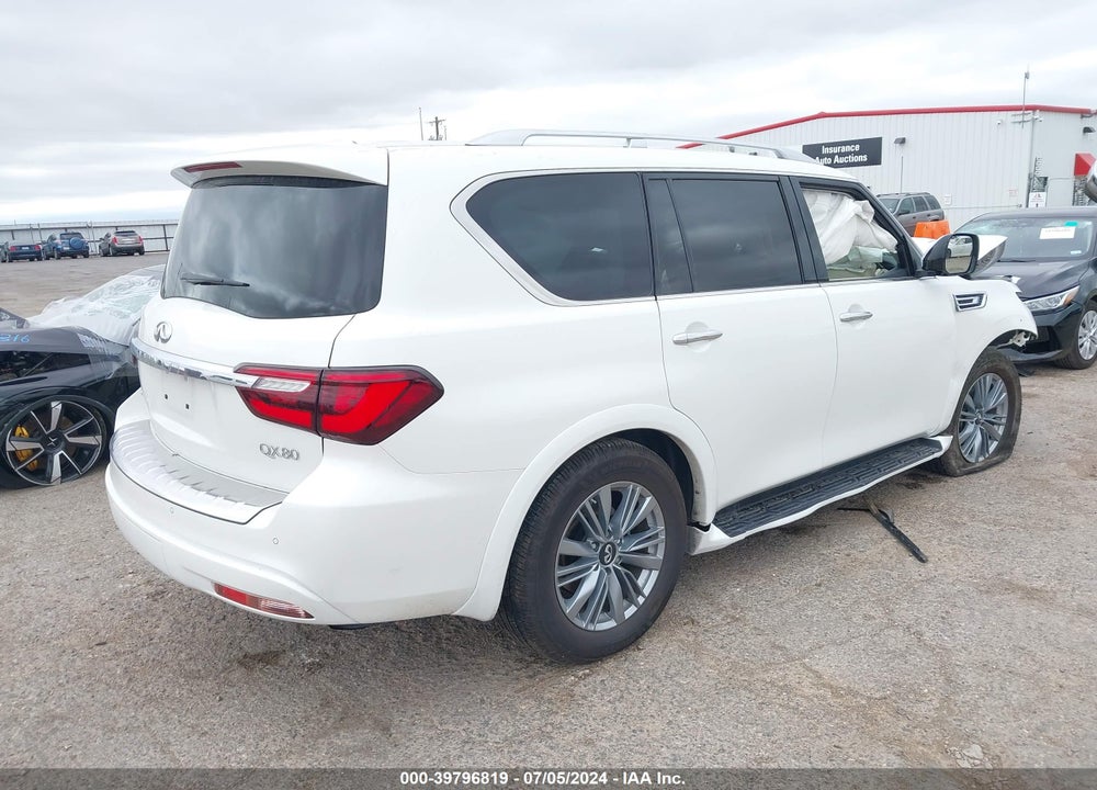 2022 INFINITI QX80 LUXE AWD VIN: JN8AZ2AC5N9485743