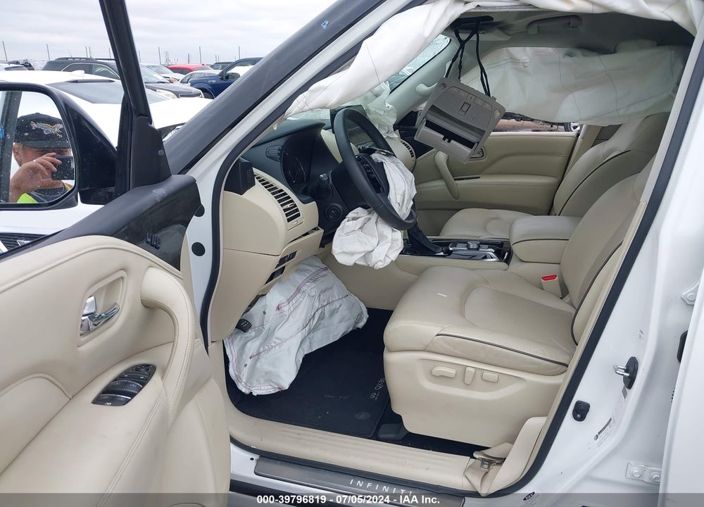 2022 INFINITI QX80 LUXE AWD VIN: JN8AZ2AC5N9485743