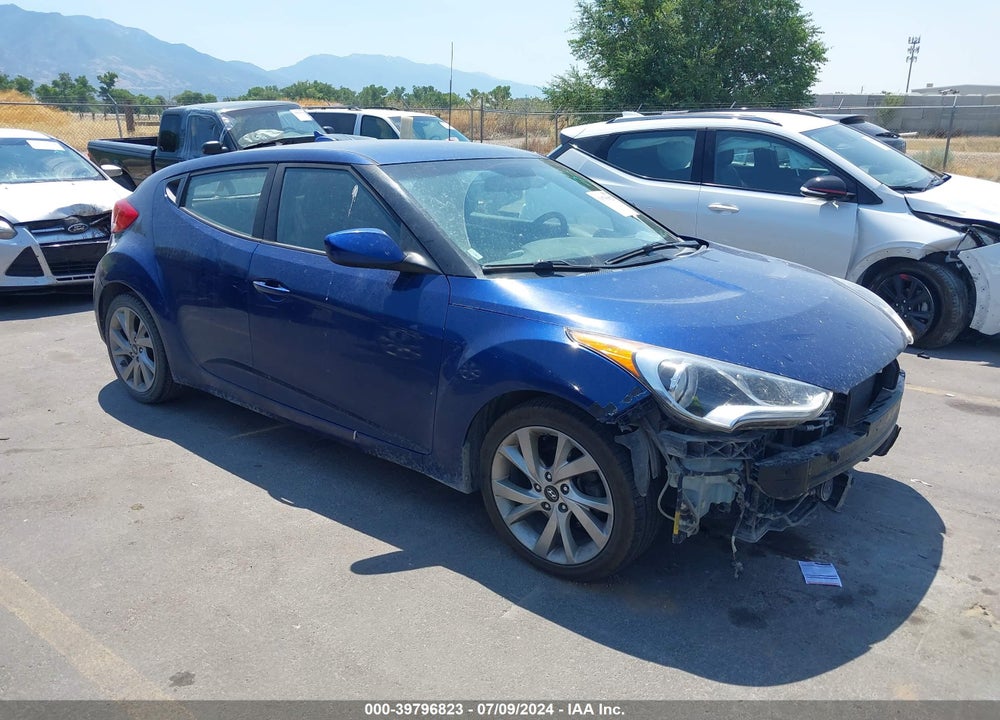 2017 HYUNDAI VELOSTER VIN: KMHTC6AD2HU307274
