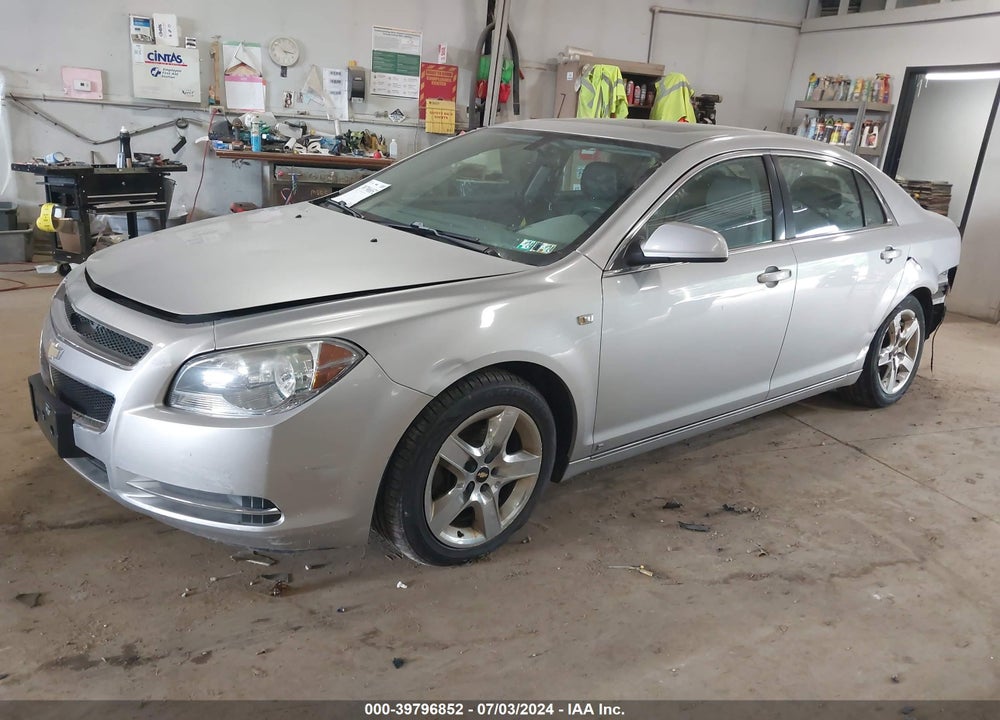 2008 CHEVROLET MALIBU 1LT VIN: 1G1ZH57B78F256612