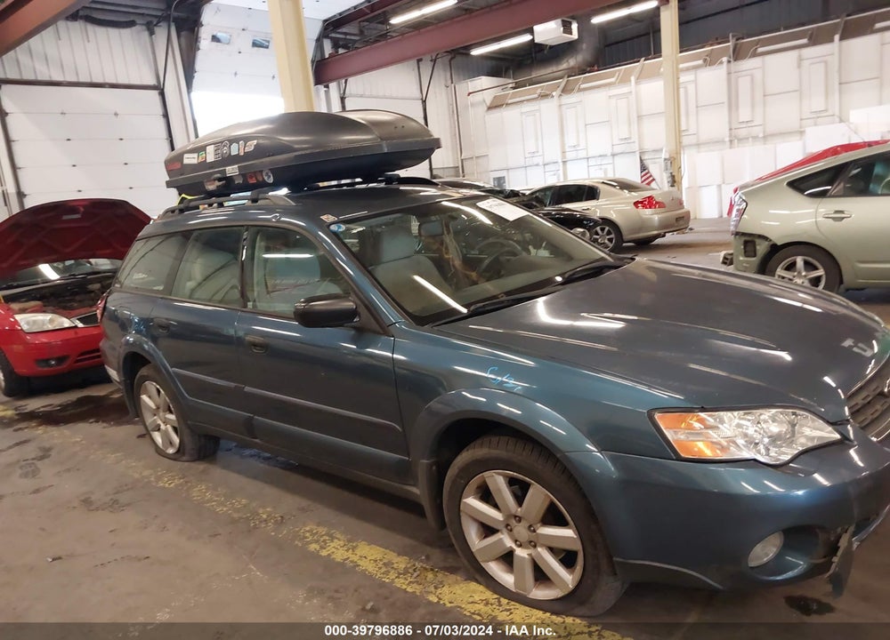 2006 SUBARU OUTBACK 2.5I VIN: 4S4BP61C567345679