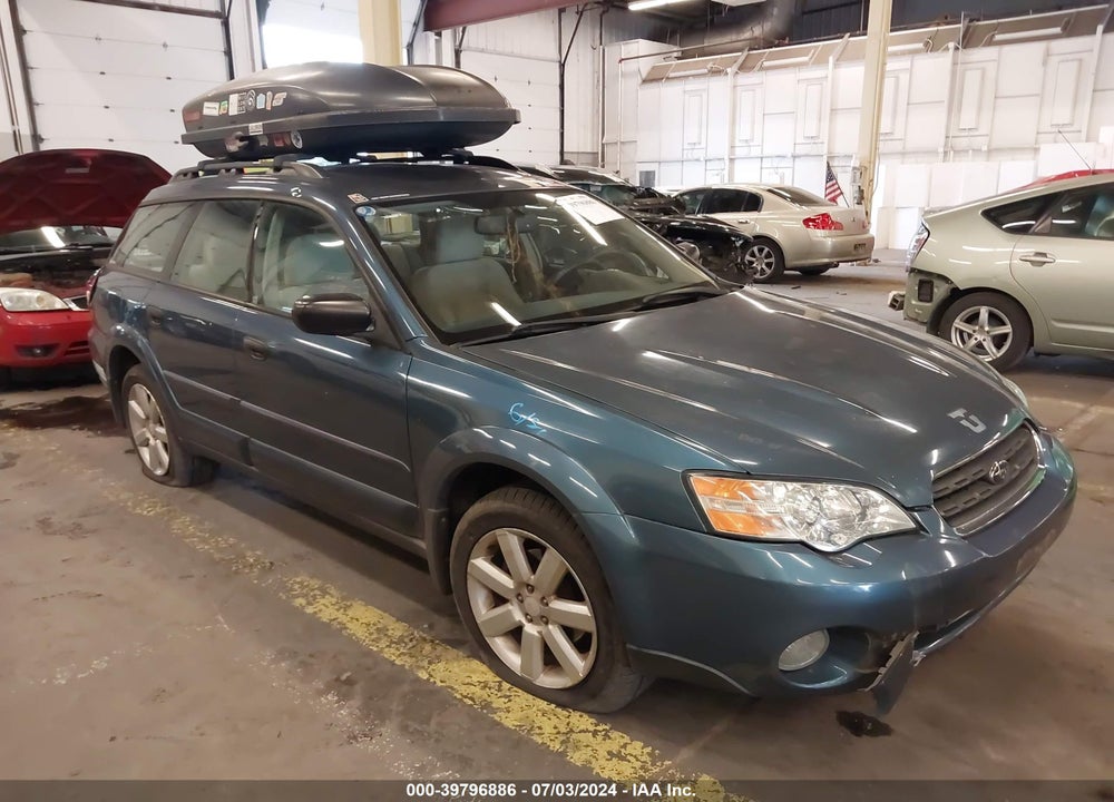 2006 SUBARU OUTBACK 2.5I VIN: 4S4BP61C567345679
