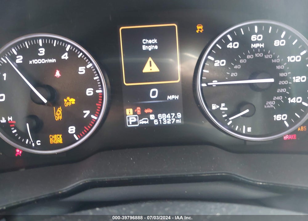 2020 SUBARU OUTBACK PREMIUM VIN: 4S4BTAEC9L3141270