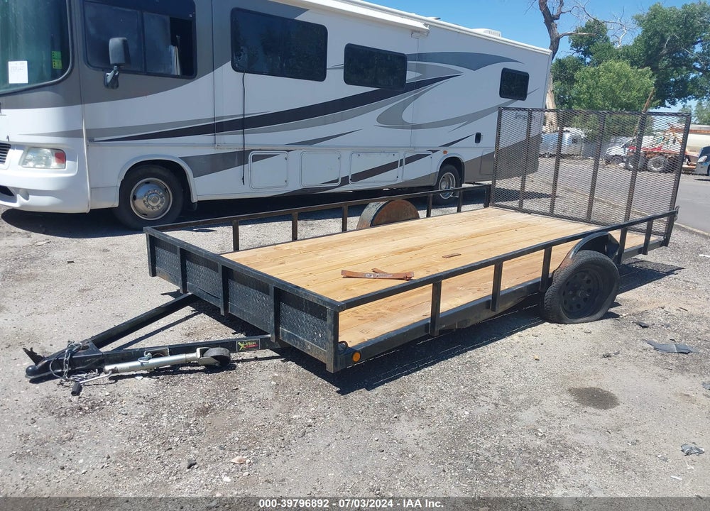 2017 XTR EME FLATBED TRAILER VIN: 1X9BC1410HU023068