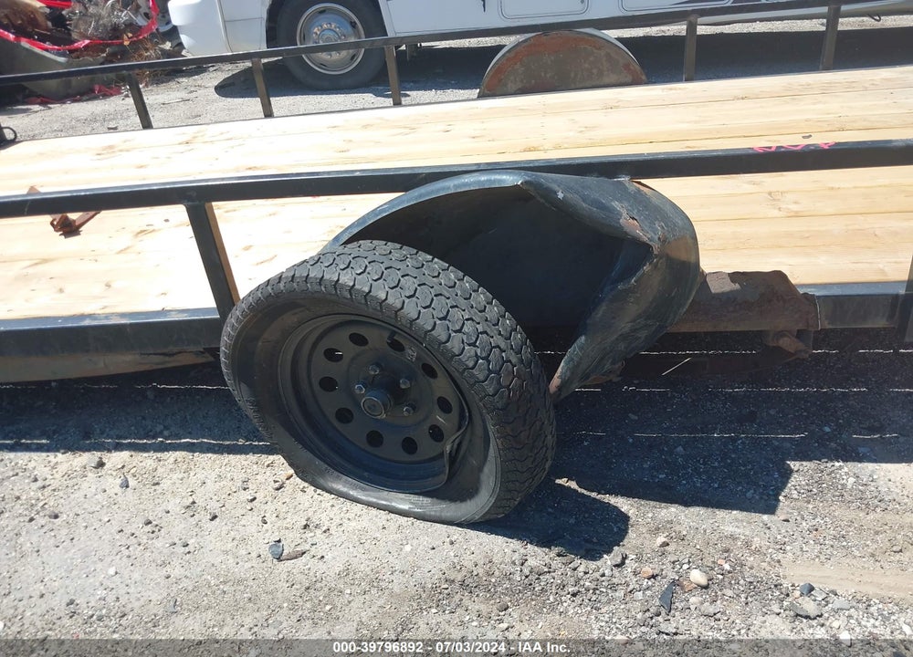 2017 XTR EME FLATBED TRAILER VIN: 1X9BC1410HU023068