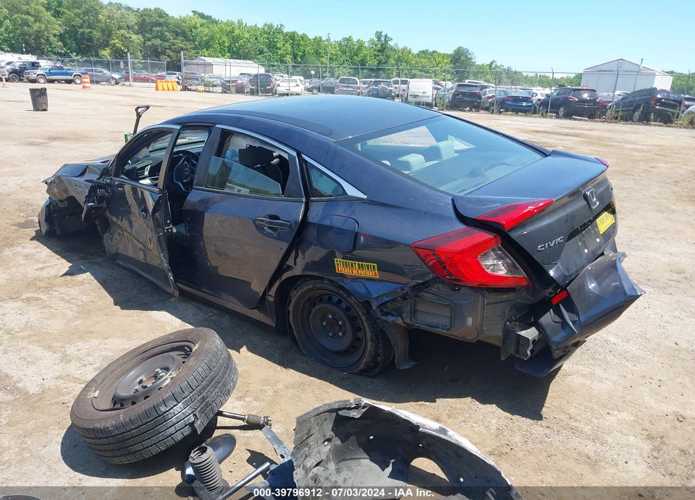 2020 HONDA CIVIC LX VIN: 2HGFC2F61LH511033