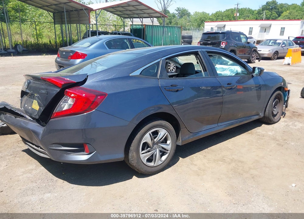 2020 HONDA CIVIC LX VIN: 2HGFC2F61LH511033