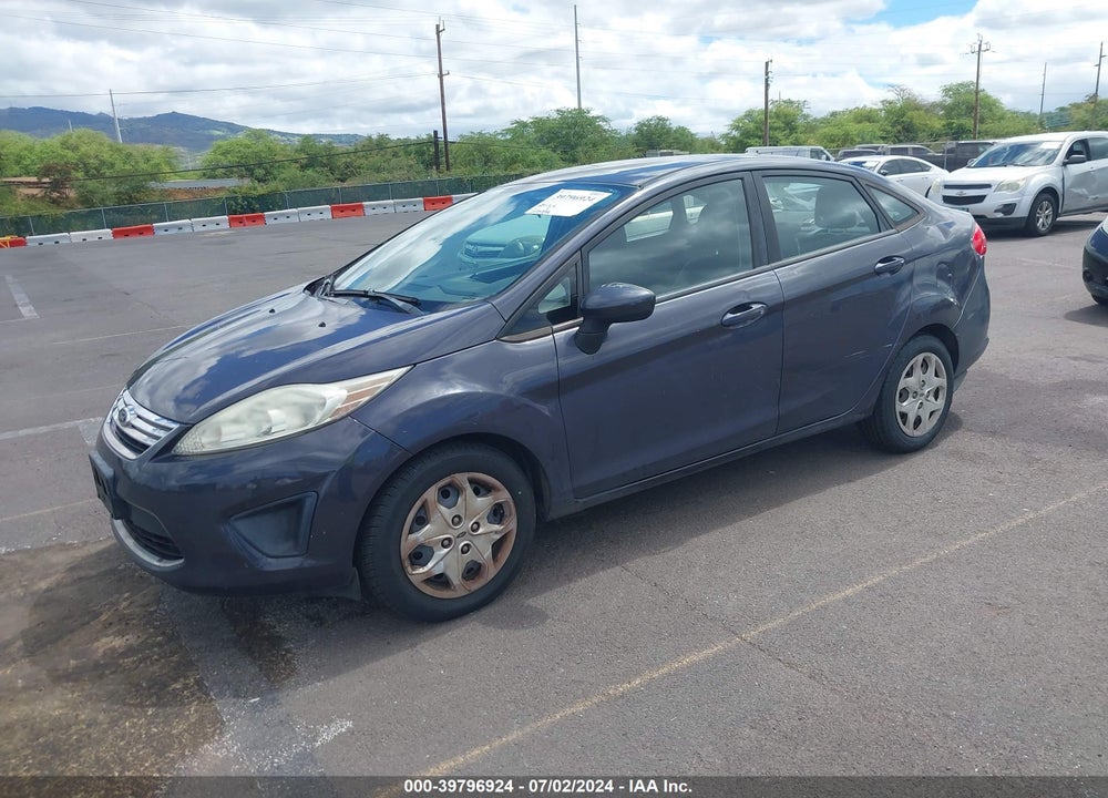 2012 FORD FIESTA SE VIN: 3FADP4BJ7CM199355