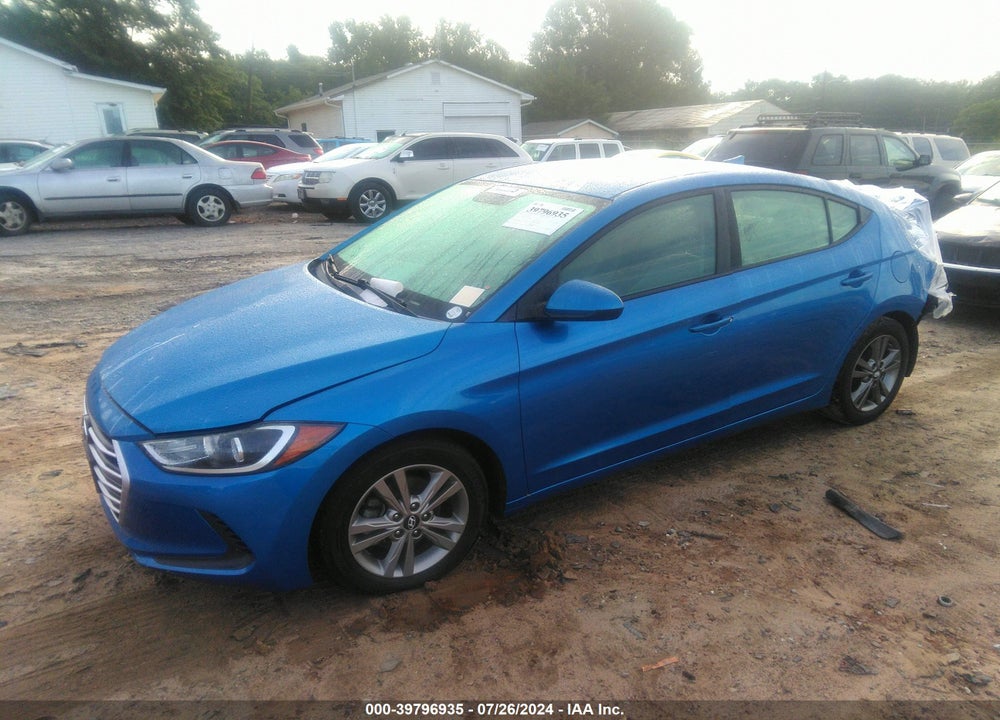 2017 HYUNDAI ELANTRA SE VIN: 5NPD84LF0HH006638