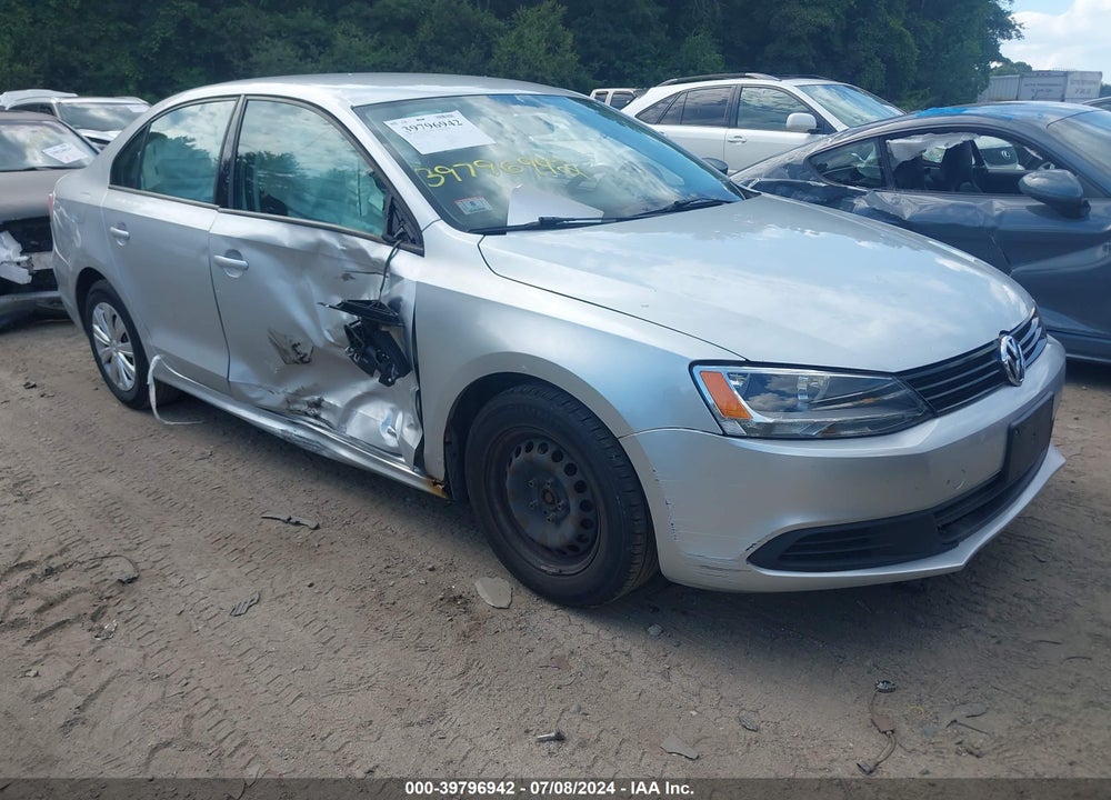 2011 VOLKSWAGEN JETTA 2.0L S VIN: 3VW2K7AJ3BM078904