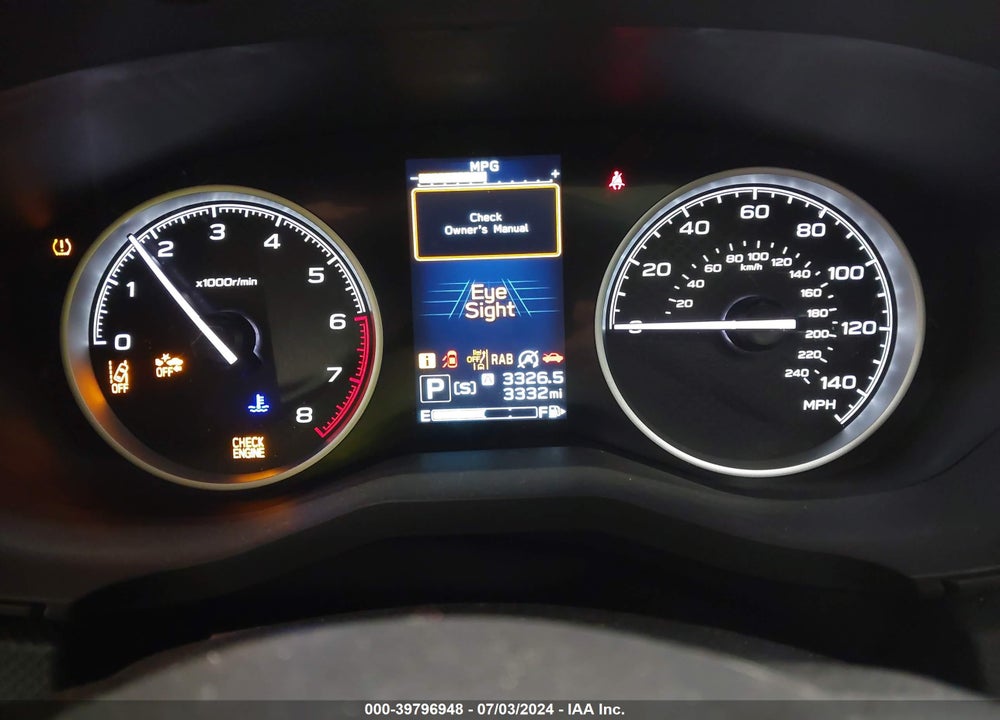 2024 SUBARU FORESTER LIMITED VIN: JF2SKALC2RH430563