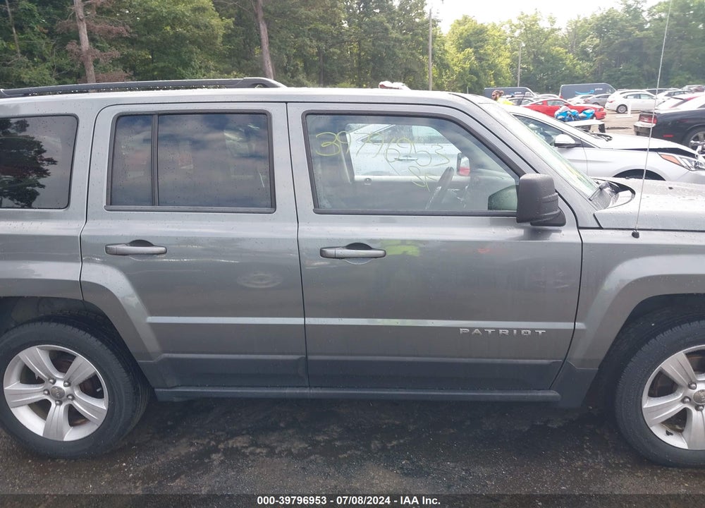 2013 JEEP PATRIOT VIN: 1C4NJPBB9DD255111