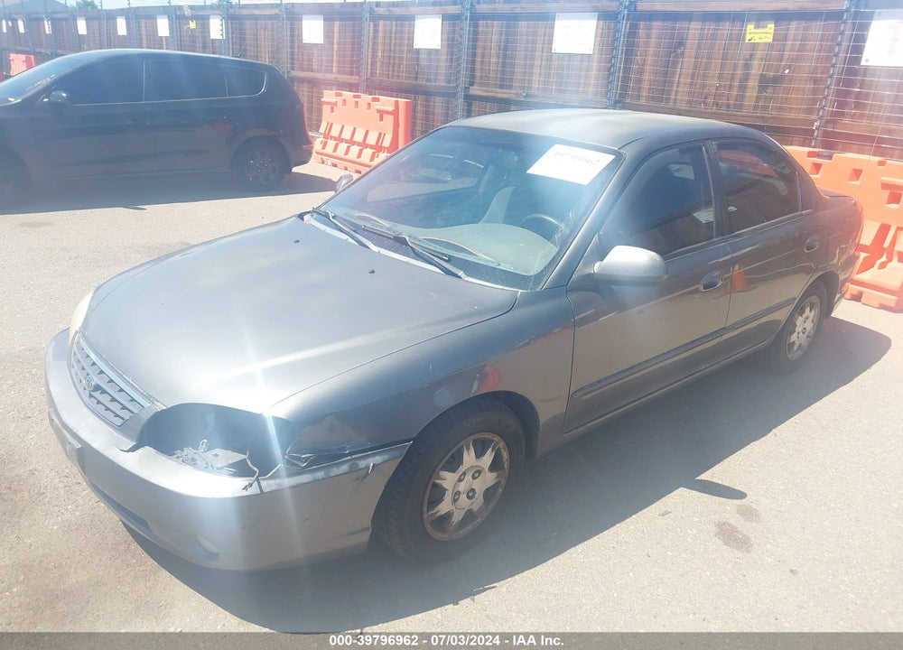2003 KIA SPECTRA LS VIN: KNAFB121635297909