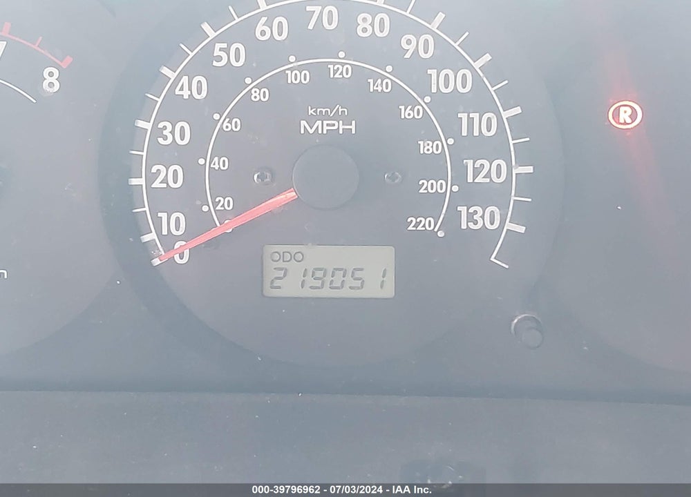 2003 KIA SPECTRA LS VIN: KNAFB121635297909