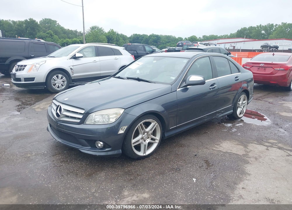 2009 MERCEDES-BENZ C 300 VIN: WDDGF54X49R045832