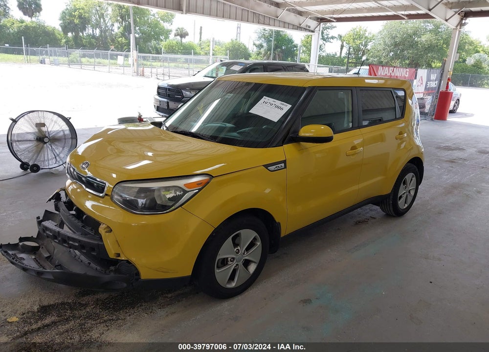2015 KIA SOUL VIN: KNDJP3A59F7222693