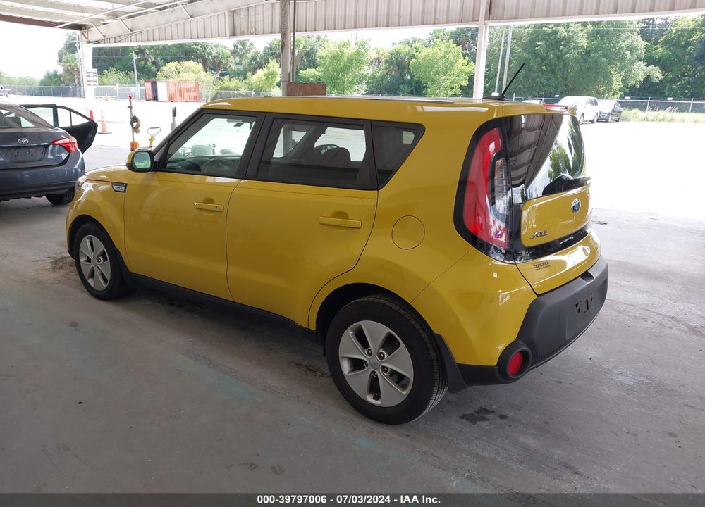 2015 KIA SOUL VIN: KNDJP3A59F7222693