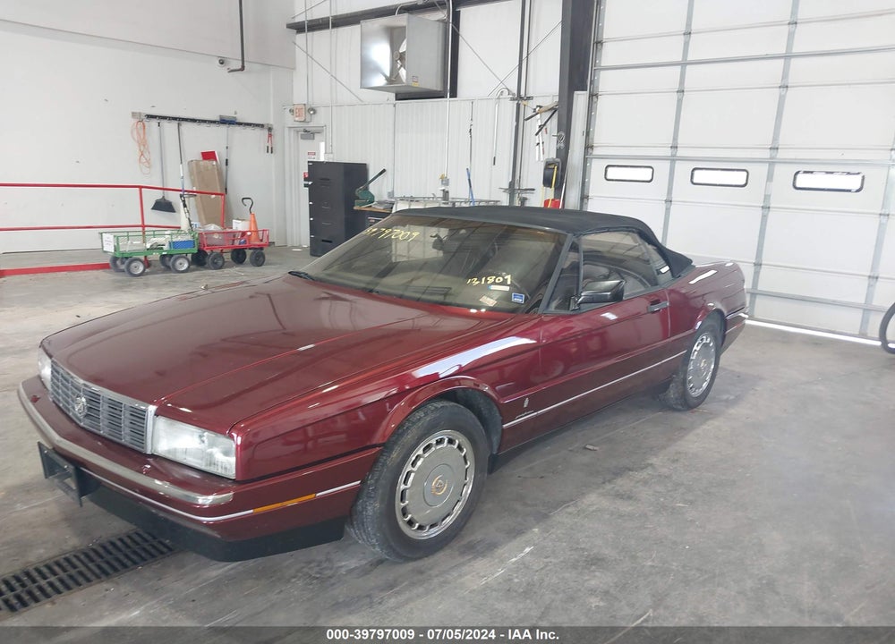 1992 CADILLAC ALLANTE VIN: 1G6VS3388NU126161