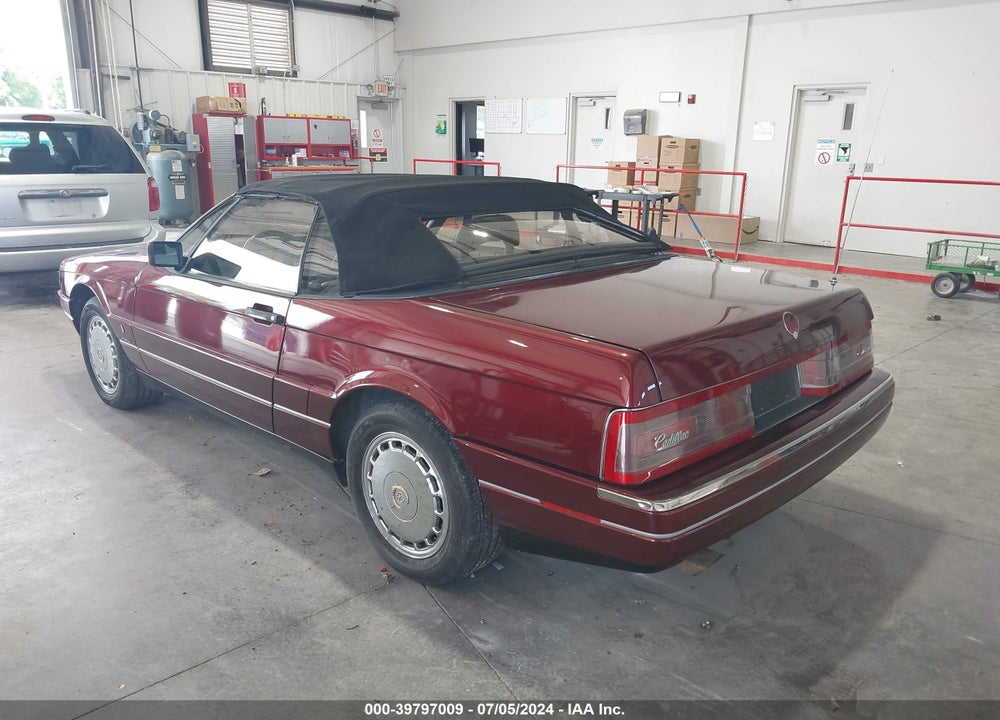 1992 CADILLAC ALLANTE VIN: 1G6VS3388NU126161