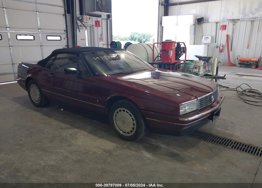 1992 CADILLAC ALLANTE VIN: 1G6VS3388NU126161