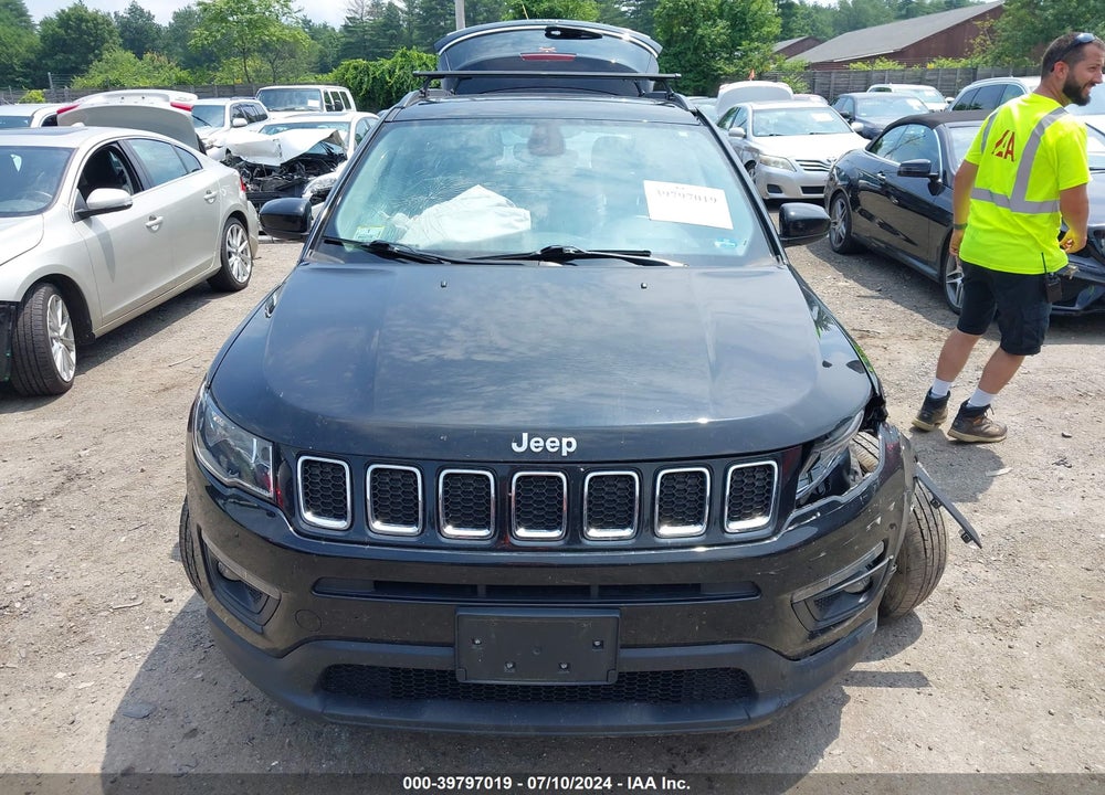 2021 JEEP COMPASS LATITUDE 4X4 VIN: 3C4NJDBBXMT520904