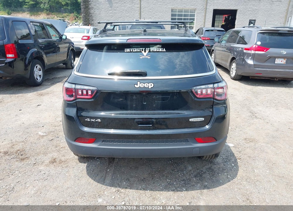 2021 JEEP COMPASS LATITUDE 4X4 VIN: 3C4NJDBBXMT520904