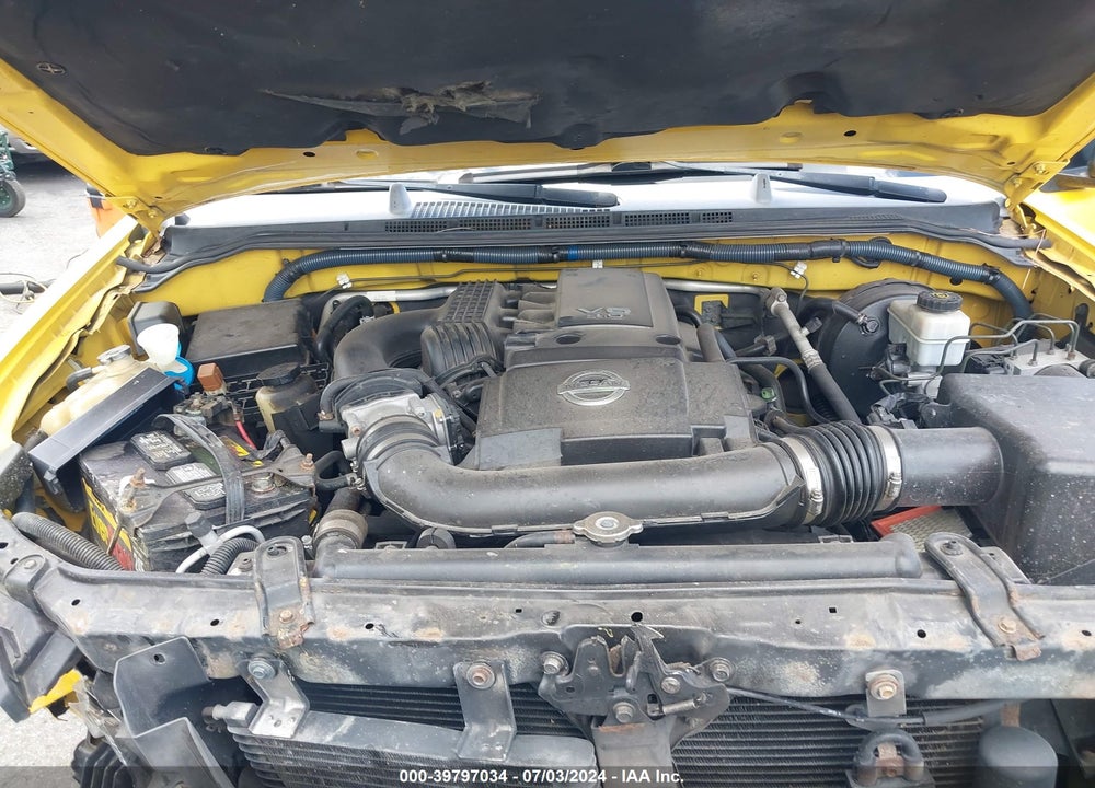 2005 NISSAN XTERRA S VIN: 5N1AN08U55C605047