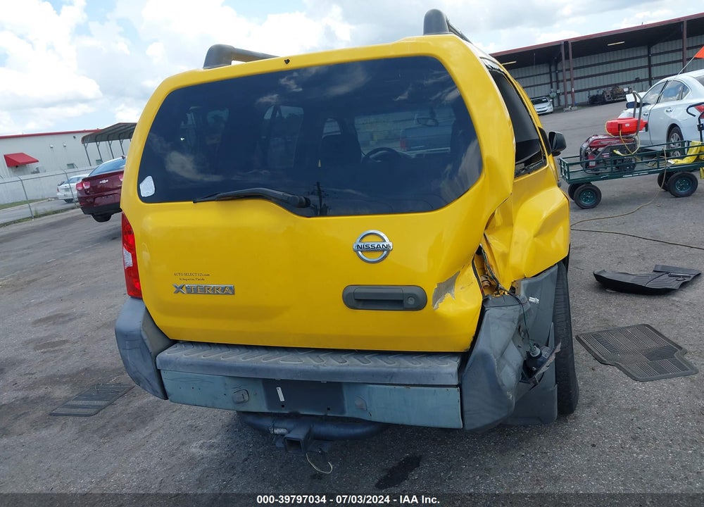 2005 NISSAN XTERRA S VIN: 5N1AN08U55C605047