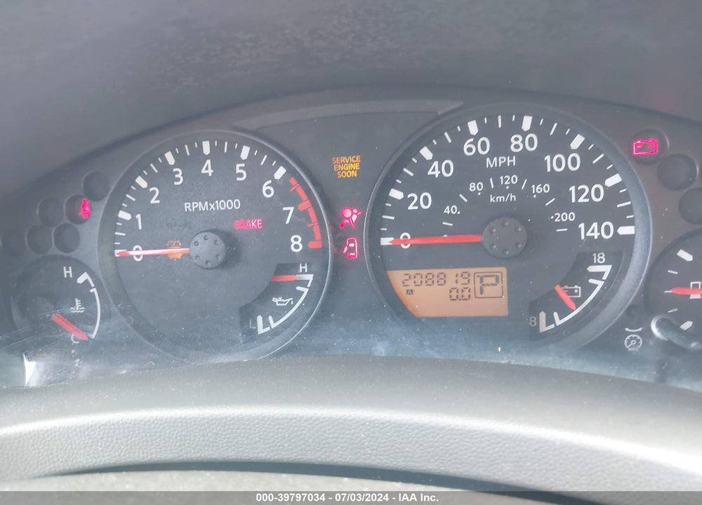 2005 NISSAN XTERRA S VIN: 5N1AN08U55C605047