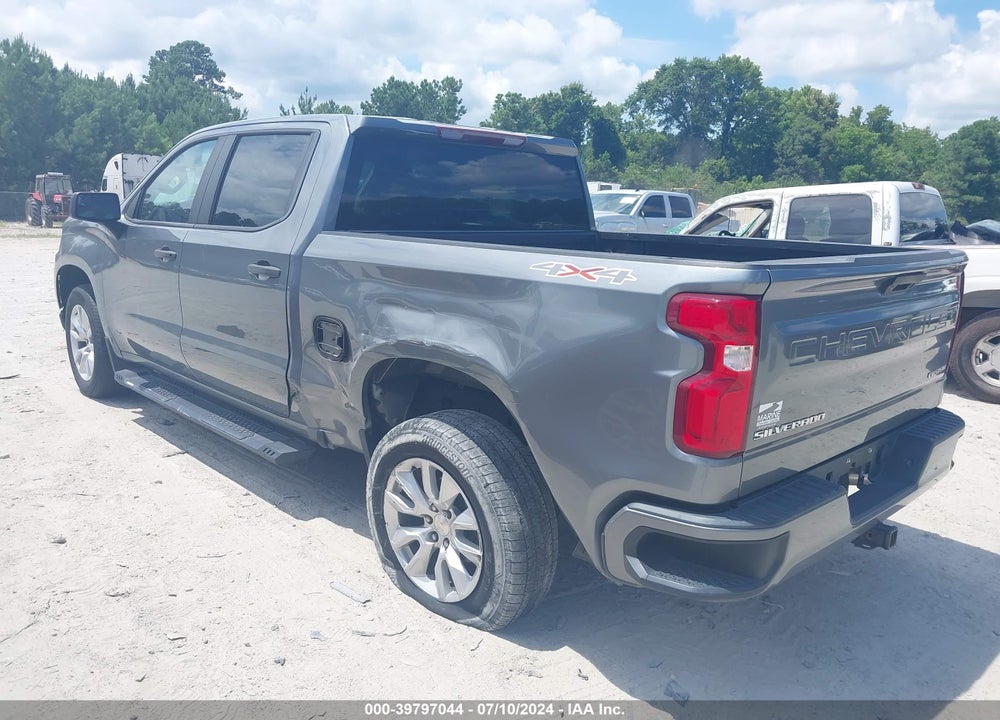 2019 CHEVROLET SILVERADO 1500 CUSTOM VIN: 3GCPYBEH0KG270202