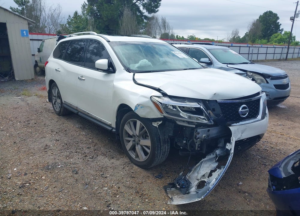 2015 NISSAN PATHFINDER PLATINUM VIN: 5N1AR2MN3FC623479