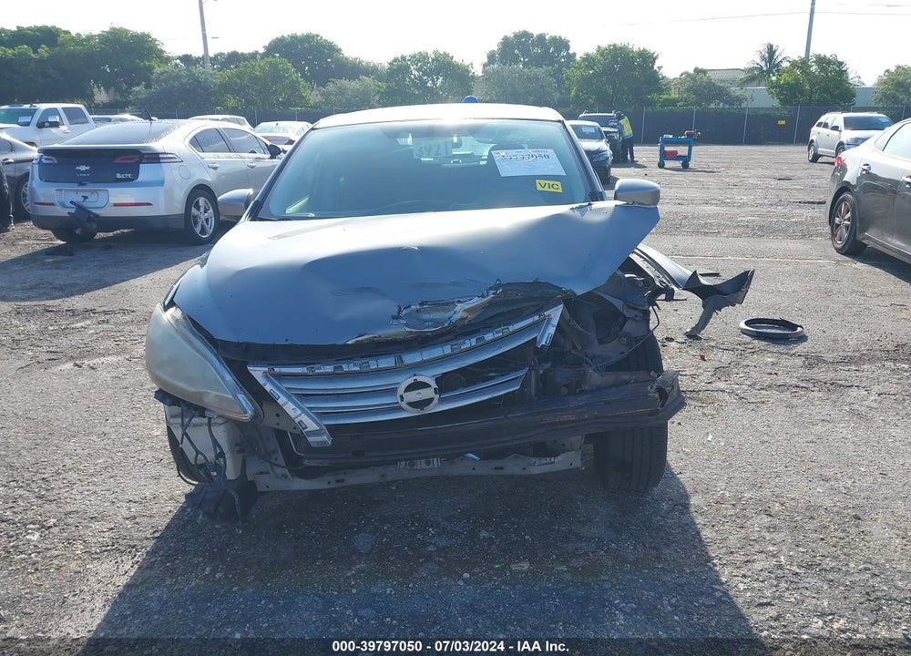 2014 NISSAN SENTRA S VIN: 3N1AB7AP0EY247084