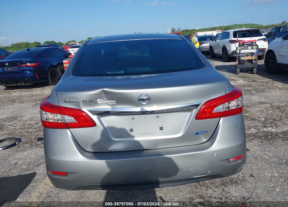 2014 NISSAN SENTRA S VIN: 3N1AB7AP0EY247084
