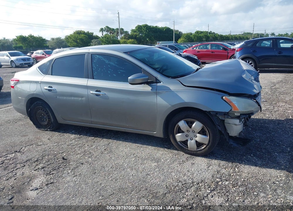 2014 NISSAN SENTRA S VIN: 3N1AB7AP0EY247084