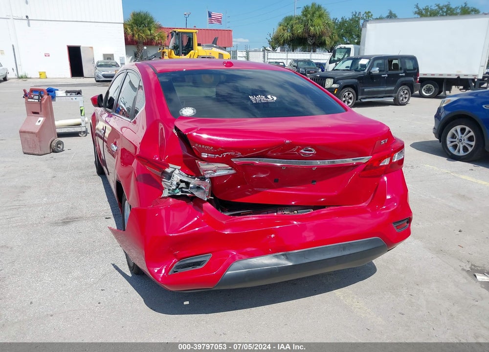 2018 NISSAN SENTRA SV VIN: 3N1AB7AP3JL603986