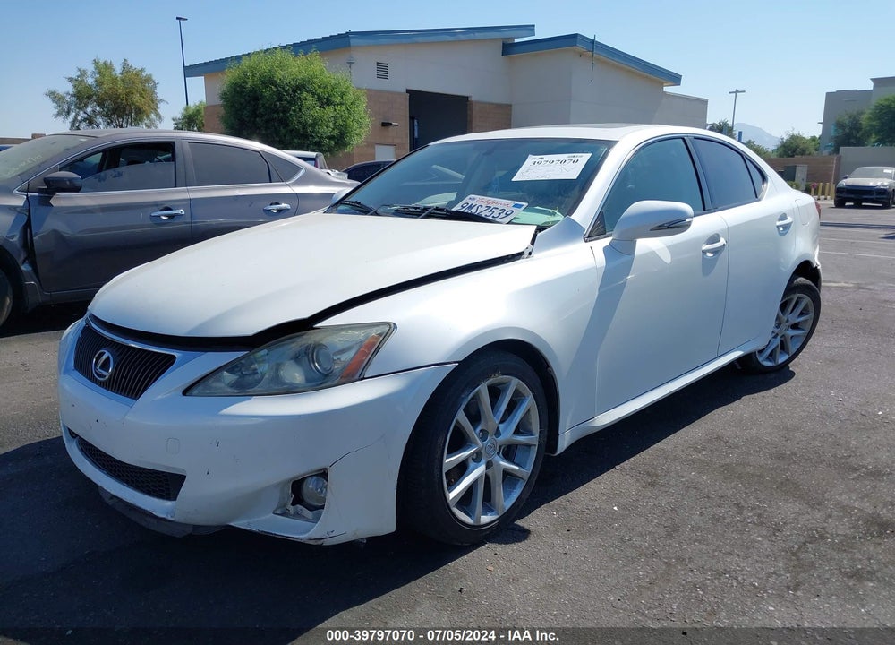 2013 LEXUS IS 250 VIN: JTHBF5C26D5186412