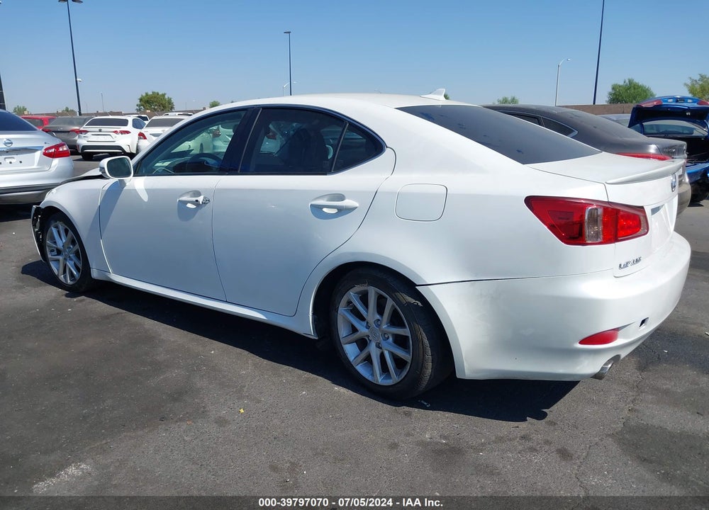 2013 LEXUS IS 250 VIN: JTHBF5C26D5186412