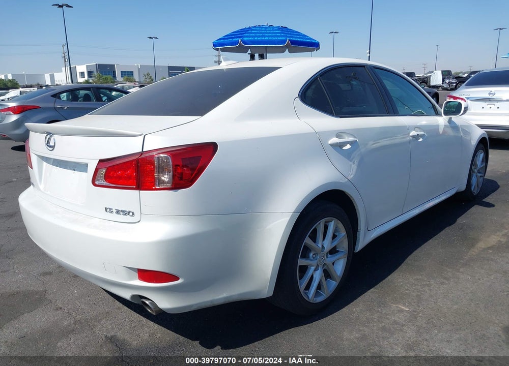 2013 LEXUS IS 250 VIN: JTHBF5C26D5186412
