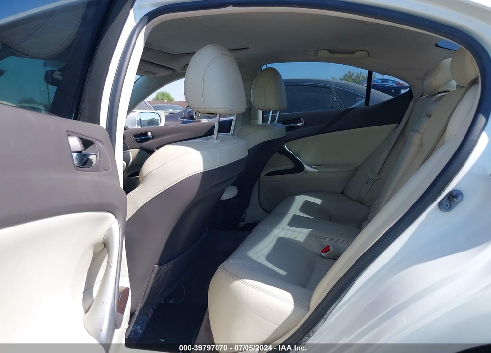 2013 LEXUS IS 250 VIN: JTHBF5C26D5186412
