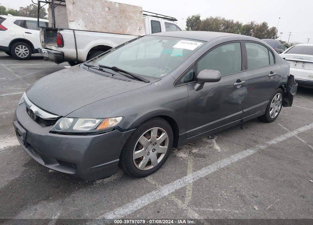 2010 HONDA CIVIC LX VIN: 19XFA1F54AE003511