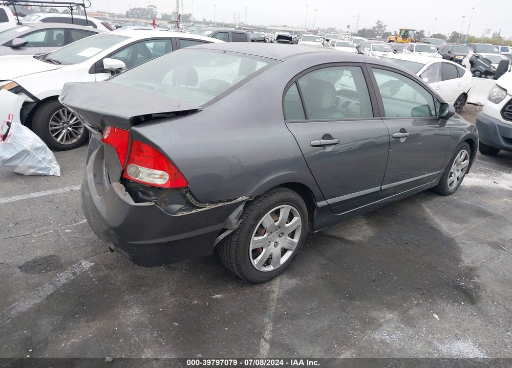 2010 HONDA CIVIC LX VIN: 19XFA1F54AE003511