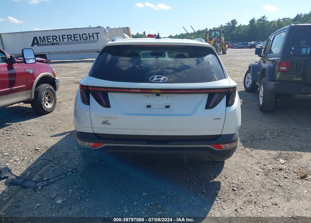 2022 HYUNDAI TUCSON SEL VIN: 5NMJBCAE7NH126843