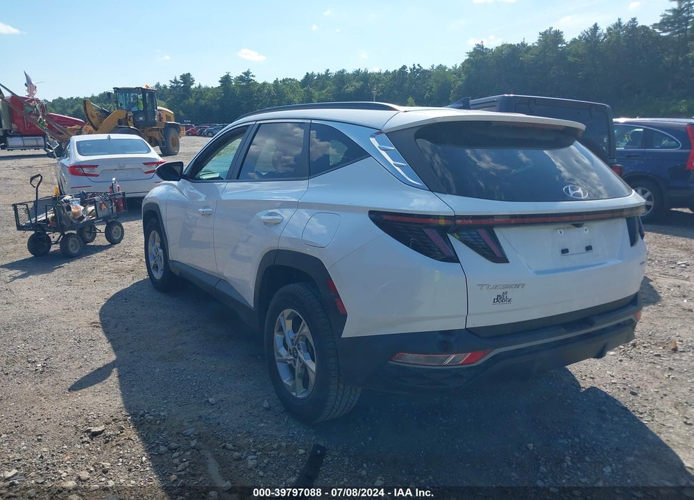 2022 HYUNDAI TUCSON SEL VIN: 5NMJBCAE7NH126843