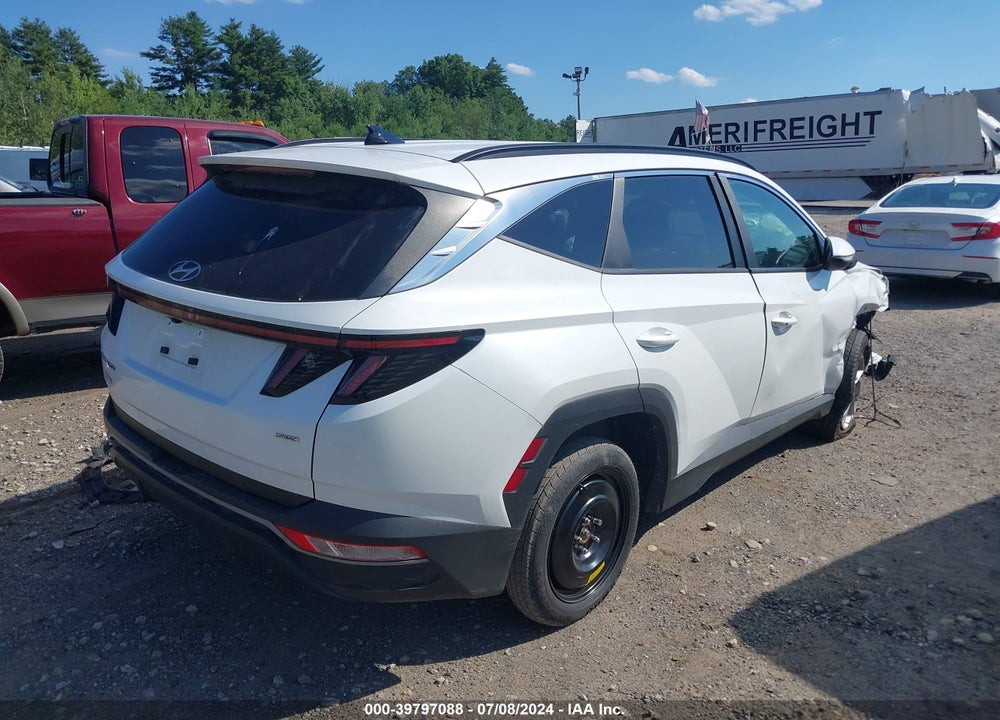 2022 HYUNDAI TUCSON SEL VIN: 5NMJBCAE7NH126843