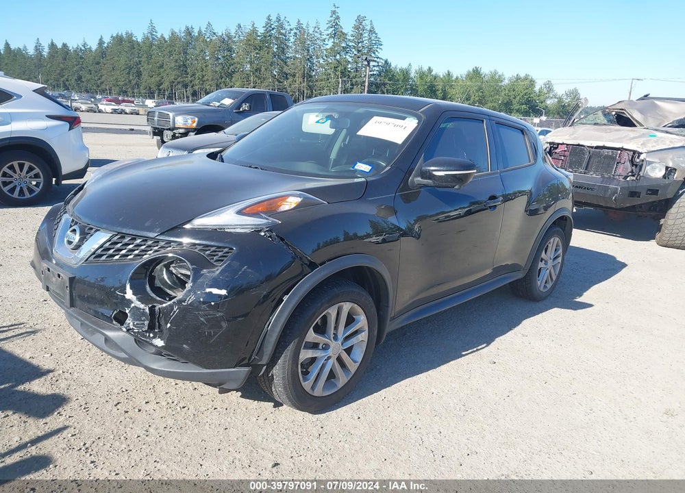 2016 NISSAN JUKE SV VIN: JN8AF5MR9GT604202