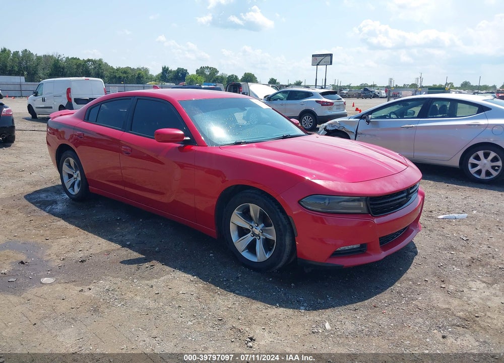 2015 DODGE CHARGER SXT VIN: 2C3CDXHG8FH866713