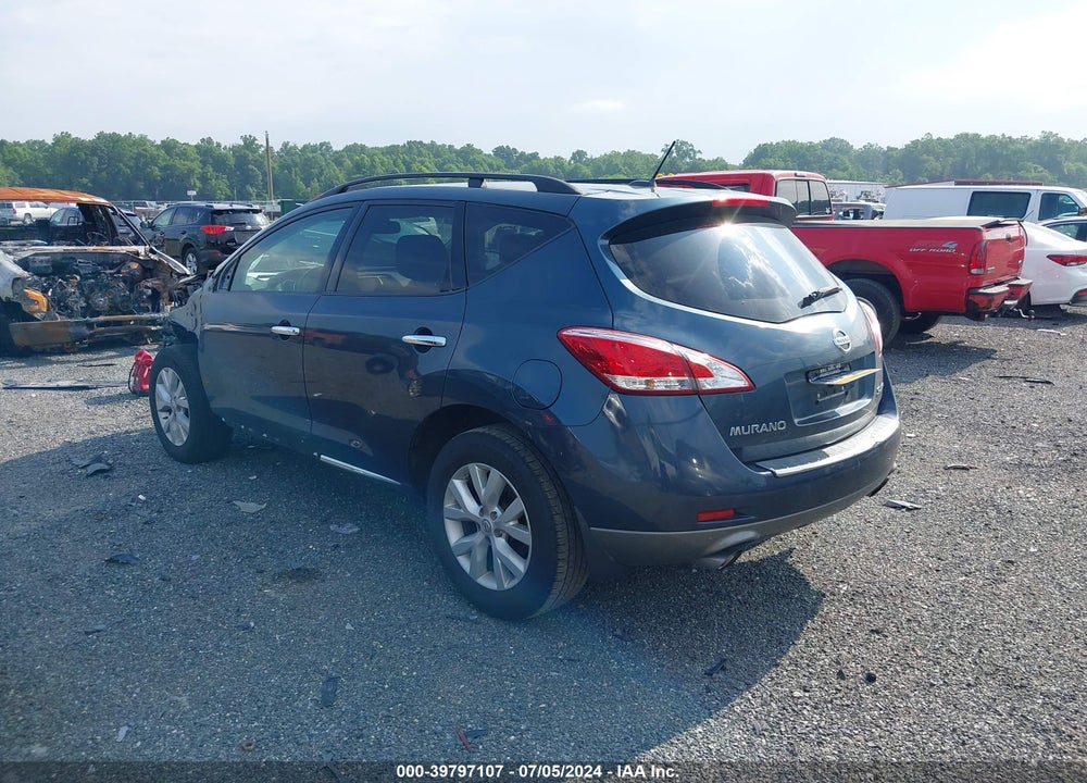 2014 NISSAN MURANO SL VIN: JN8AZ1MWXEW506278