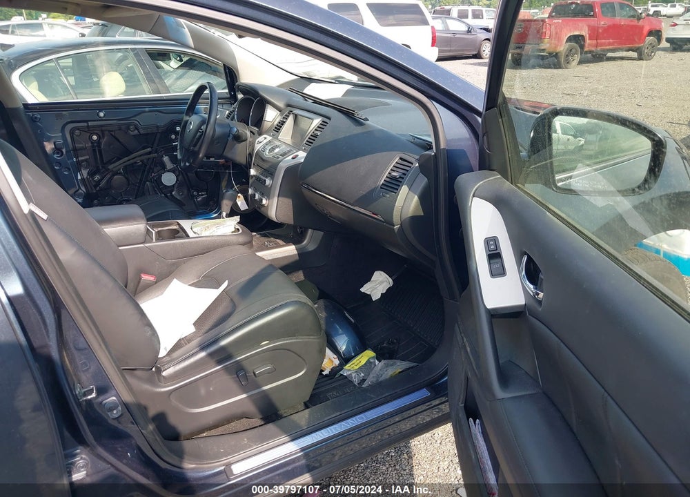 2014 NISSAN MURANO SL VIN: JN8AZ1MWXEW506278