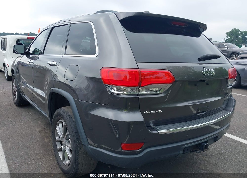 2015 JEEP GRAND CHEROKEE LIMITED VIN: 1C4RJFBG0FC645594