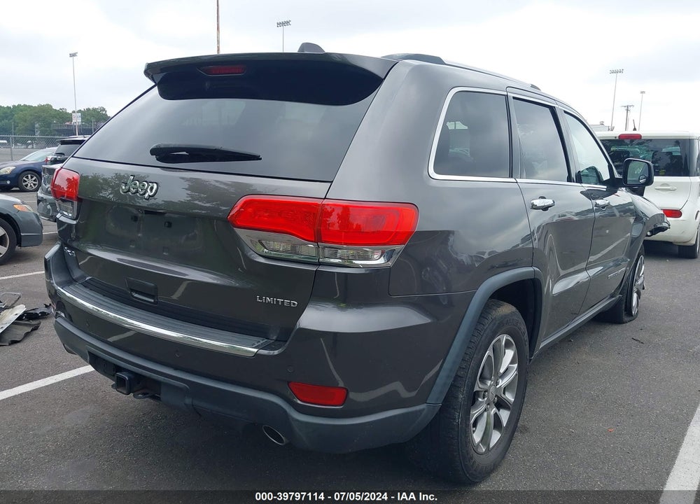 2015 JEEP GRAND CHEROKEE LIMITED VIN: 1C4RJFBG0FC645594